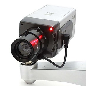 캅스텍 가짜 페이크 CCTV 시시티비 감시 모형 카메라, 1개