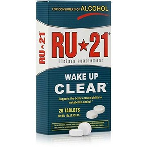 RU-21 Dietay Supplement (120-Pill Bottle), 1개(20팩), 120정