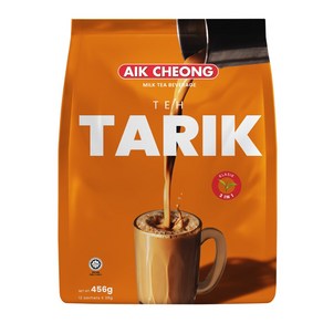 말레이시아 아이크청 테타릭 밀크티 AIK CHEONG Teh Taik 3in1, 1개, 1개입, 456g