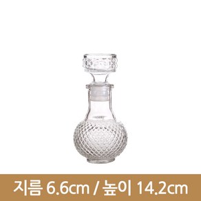 유리병 미니양주병 소-100ML(원형)