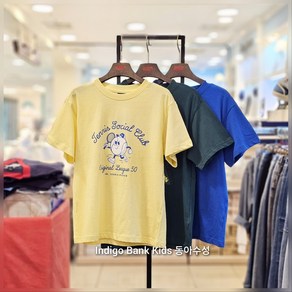 인디고키즈 25SS NEW 싱글 레귤러 바시티 그래픽 반팔티_동아수성