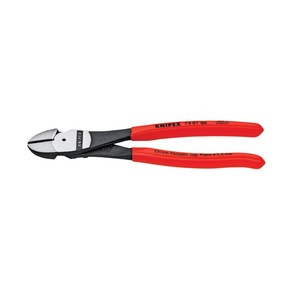 KNIPEX 크니펙스 니퍼 고강력 74-01-140SB 140mm/160mm/180mm/200mm/250mm 강력니퍼, 1개