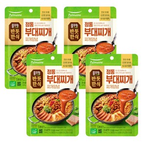 풀무원 [반듯한식] 정통부대찌개 양념소스 (실온), 4개, 150g