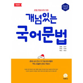 개념있는 국어 문법 (2024년용) - 문법 개념서의 기준 (개정판)