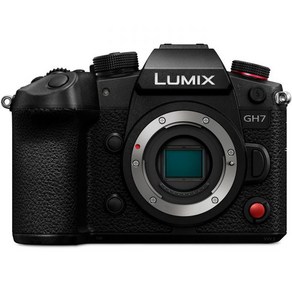 파나소닉 LUMIX GH7 미러리스 마이크로 4분의 3 카메라 1260mm F2.84.0 렌즈 향상된 비디오 속도 촬영에서 제작 후까지 최적화된 워크플로우 아베 클라우드 호환, GH7 Body Only