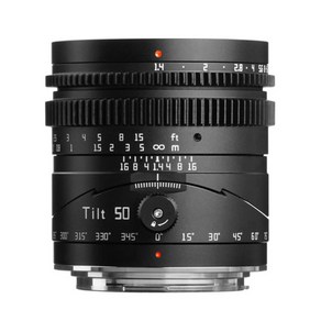 TTAtisan 50mm F1.4 틸트렌즈 후지 니콘 캐논 소니, M43마운트