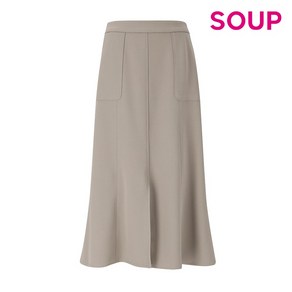 SOUP 밑단 슬릿 머메이이드 스커트 (SZ3SR30)