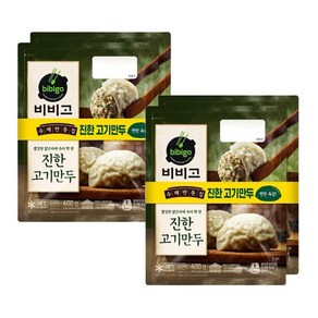 CJ 비비고 진한고기만두 400g X 4봉, 4개