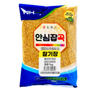 [유가농협] 찰기장 1kg/ 국산/ 2024년산, 1kg, 1개