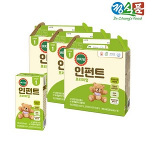 베지밀 인펀트 프리미엄 1단계 190mlx48팩, 단일속성, 190ml, 48개, 1개입