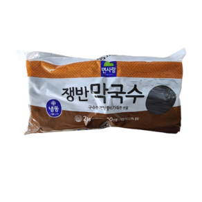 (수찬몰) 면사랑 쟁반 막국수(냉동)(2kg) 6개묶음