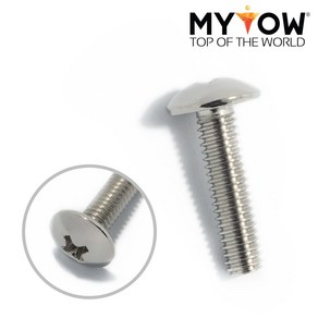 큰구멍 고정 우산머리 볼트 4mm 스크류 나사(10입), 쿠팡업 4X6mm, 10개