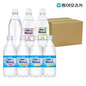 라인바싸 탄산수 모음 500ml 40페트 (택1), 40개, 1개