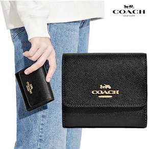 코치 New 스몰 트라이폴드 3면 반지갑 CF427 Small Trifold Wallet