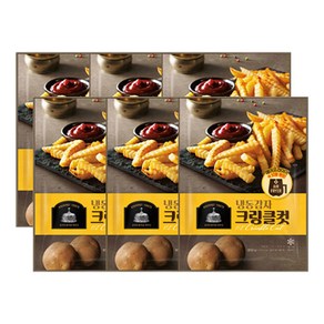 동원 냉동 감자튀김 크링클컷, 6개, 650g