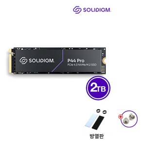 솔리다임 Solidigm P44 Po M.2 Nvme 2TBGB SSD 국내정품(방열판+고정나사증정), 2TB