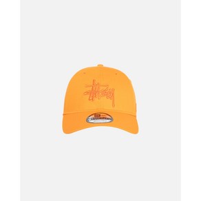 스투시 NEW ERA 9TWENTY 베이직 스냅백 오렌지