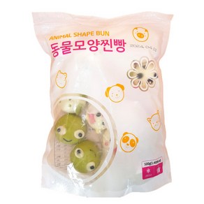 푸드라인_ 랜시 동물모양 찐빵 (약 20개입), 500g, 3개