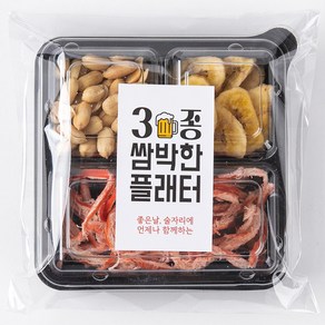 선장마켓 단체 맛있는 플래터 간단한맥주 안주 거리 혼술안주 땅콩 바나나칩, 1개, 95g