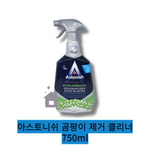 [봄청소용품] [팡이제로] 아스토니쉬 곰팡이 제거 클리너, 1개, 750ml