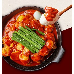 [캠핑밀키트 집들이음식] 천하일품 곱창전골 곱도리탕 밀키트 술안주 야식, 1개