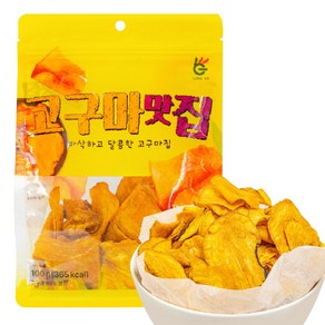 달콤바삭 고구마과자 고구마 맛집, 4개, 100g