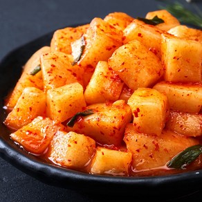 국산 전라도 깍두기 무김치, 1kg, 1개