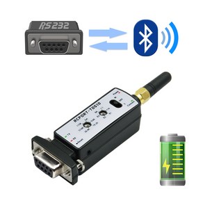 칩센 무선 시리얼통신 컨버터 RS232 블루투스 RCPORT-TD510 배터리 산업용 비콘, [무선 시리얼아답터]RCPORT-TD510