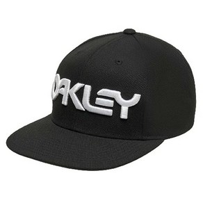 OAKLEY MARK III CAP BLACKOUT FOS901496-02E (오클리 로고 사이즈 조절 스냅백 모자)