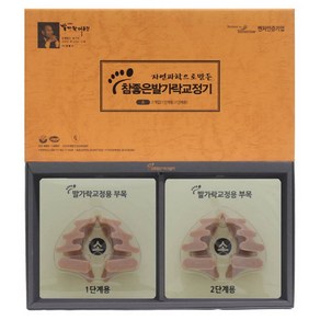 참좋은 발가락 교정기 무지외반증교정기 의료기기 세트 부모님선물, 중(245~255mm), 1개