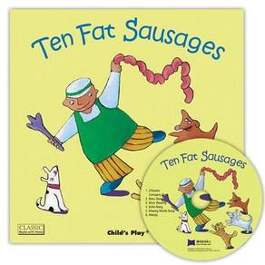 노부영 마더구스 세이펜 Ten Fat Sausages (Papeback + CD), 제이와이북스