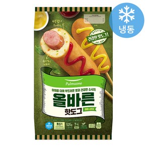 풀무원 올바른 핫도그, 7개, 75g