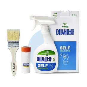 셀프에어컨 친환경 에어컨청소세제 에쎄바 에바크리너 에어컨세척제 스프레이 사은품증정, 1개, 550ml
