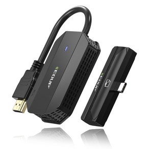 무선 HDMI 송신기 수신기 1080P 디스플레이 Dongle Extende Type C 어댑터 노트북 TV 프로젝터 모니터용, TX(타입 C 포트) + RX(HDMI 포트), 1개