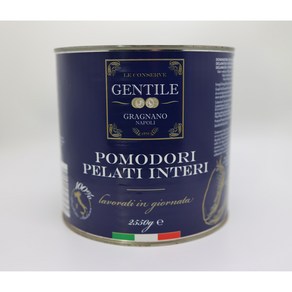 홀 토마토 이탈리아산 프리미움 (Gentile Whole Tomato Kios), 6개, 2.5kg