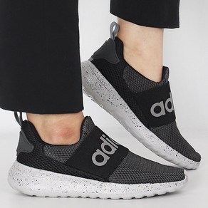 아디다스 쿠셔닝 런닝화 LITE ADIRACER 어댑트 4.0 K 그레이블랙