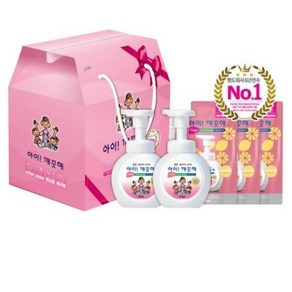 아이깨끗해 레몬 중지함 세트(250ml 2개+200ml 리필 3개), 2개