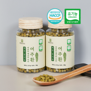 제주 오가닉스 국산 유기농 여주환, 80g, 1개