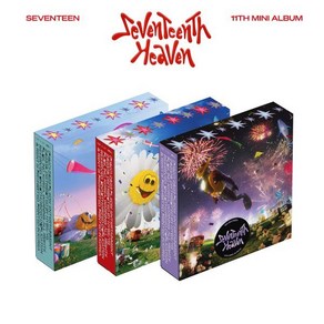 [CD] 세븐틴 (SEVENTEEN) - 미니앨범 11집 : SEVENTEENTH HEAVEN [3종 중 1종 랜덤발송] : 초도한정 손목밴드 + 접지포스터 1종 랜덤 삽입