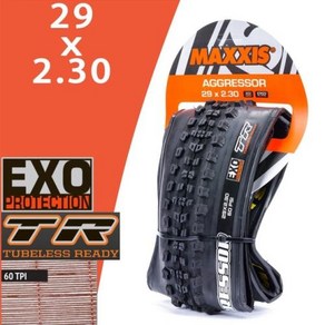 MAXXIS AGGRESSOR 접이식 MTB 타이어 27.5x. 3/2.5WT 29x2.3 29e 27.5e, 03 29x2.3 EXO TR, 1개