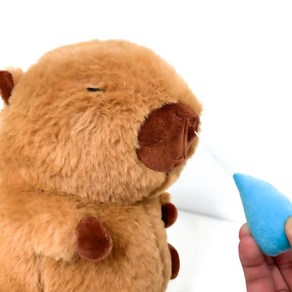 콧물 카피바라 동물 캐릭터 인형, 콧물카피바라인형(25cm), 1개