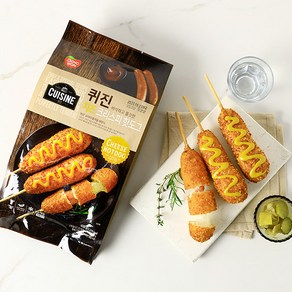 동원 퀴진 치즈 크리스피핫도그 400g (5개입)Ku