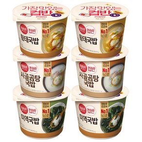 CJ제일제당 컵반 세트, 1세트, 503g