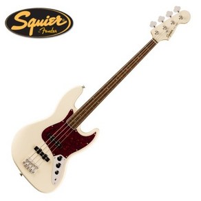 스콰이어 Squie 베이스기타 Edition Classic Vibe Mid 60s Jazz Bass Olympic White (037-4533-505), 1개