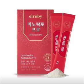 [본사] 휴온스 박미선 갱년기유산균YT1 분말 엘루비 메노락토 프로 15일분 15포 1박스, 15회분, 30g, 7개