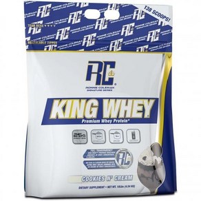 Ronnie Coleman Signature Series King Whey Leading Whey Protein with Added Whey Isolate 10lb Cookies