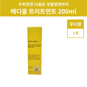 메디올 트리트먼트 모발영양 우디향 200ml, 1개