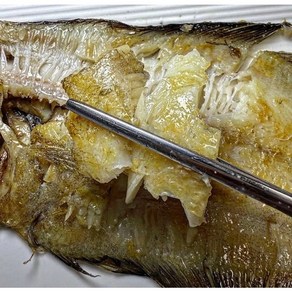[정만농수산] 포항 전통 꾸덕하게 잘 말린 기름가자미 대사이즈, 1개, 15마리 2100g 대