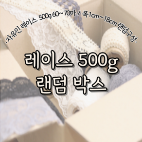 자유인 레이스 500g 랜덤 박스, 1개