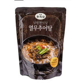 [본사정품] 남원 현식당 열무 추어탕 (산초 포함) 600g 6P 12P 18P 남원열무추어탕 열무추어탕 남원현식당열무추어탕